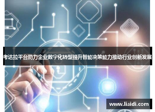 考达拉平台助力企业数字化转型提升智能决策能力推动行业创新发展